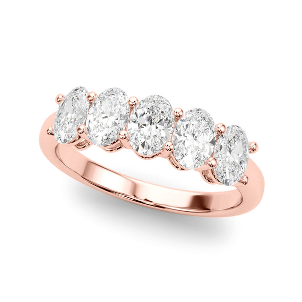18K Rose Gold 1 5/8 ct tw New Style Diamond Engagement Ring