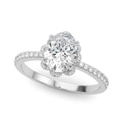 14K White Gold 1/4 ct tw New Style Diamond Engagement Ring