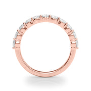 14K Rose Gold 1/2 ct tw New Style Diamond Engagement Ring