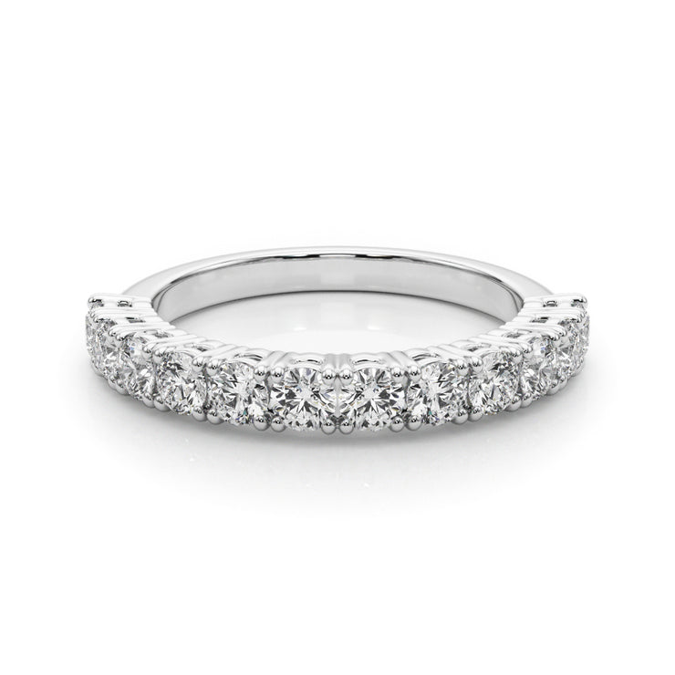 12-Diamond Multi-Stone Wedding Ring