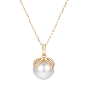 14KT Yellow Gold Freshwater Pearl Pendant