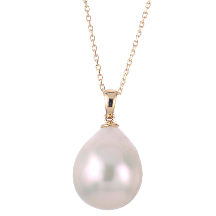 14KT Yellow Gold Freshwater Pearl Pendant