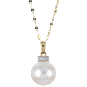 14KT Yellow Gold Freshwater Pearl Pendant