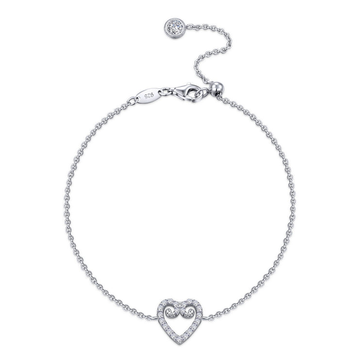 Mini Open Heart Bracelet
