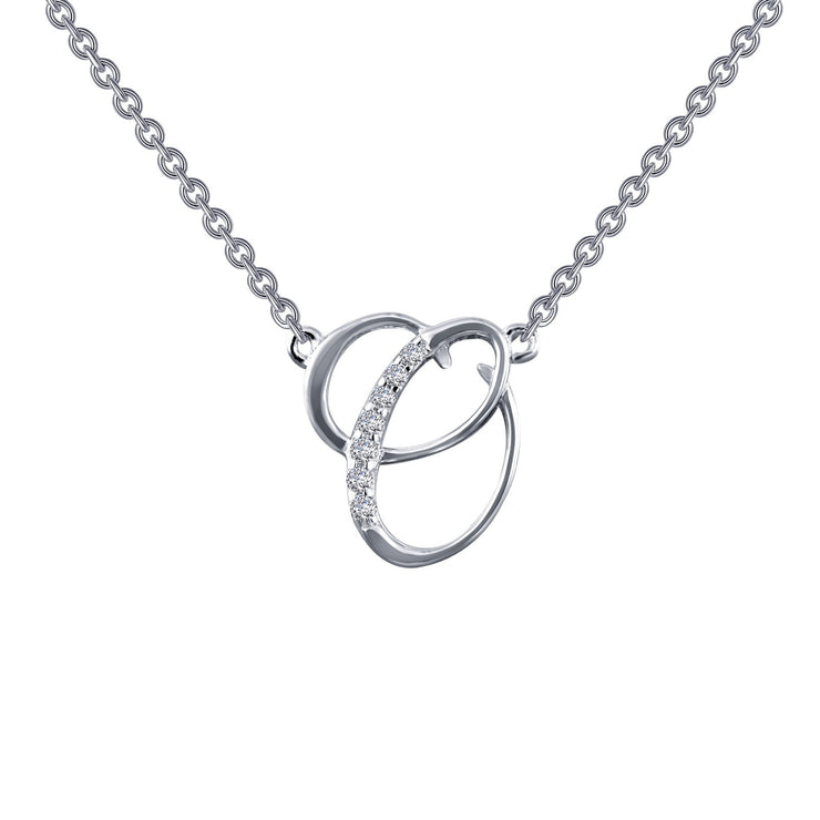 Letter O Pendant Necklace