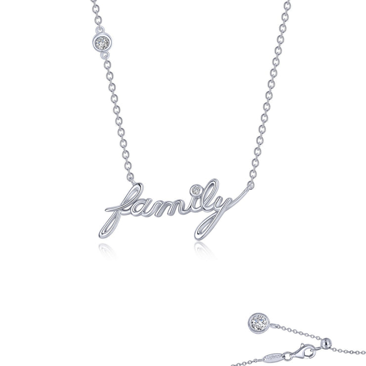 Family Word Necklace