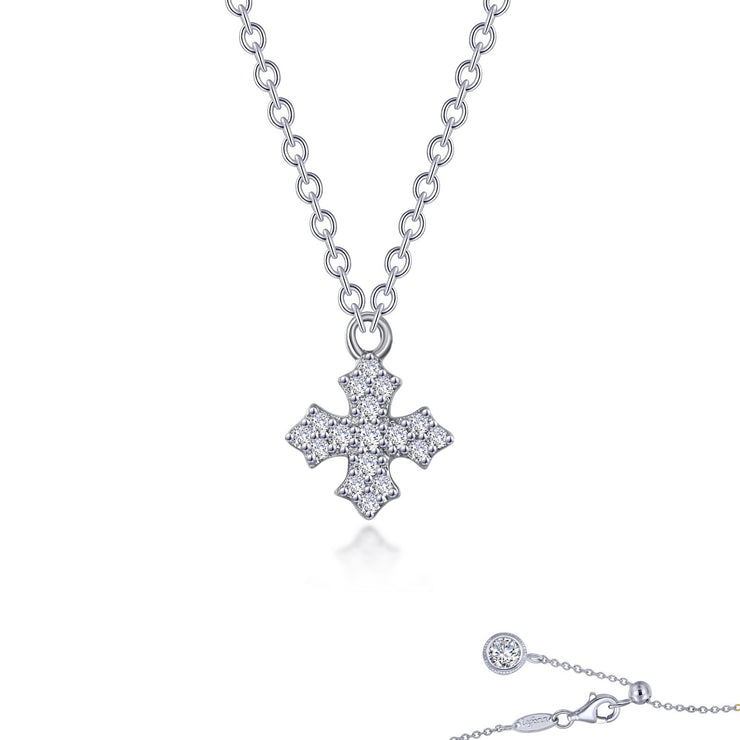 Mini Maltese Cross Necklace