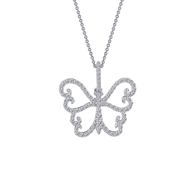 Butterfly Pendant Necklace