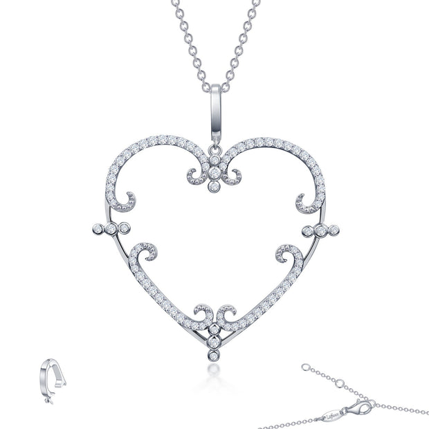 Filigreen Heart (c) Necklace