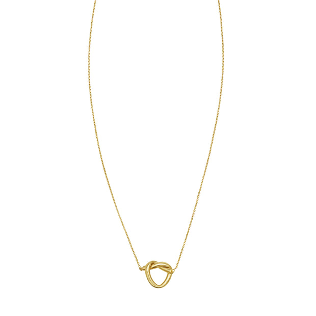 14K Love Knot Necklace
