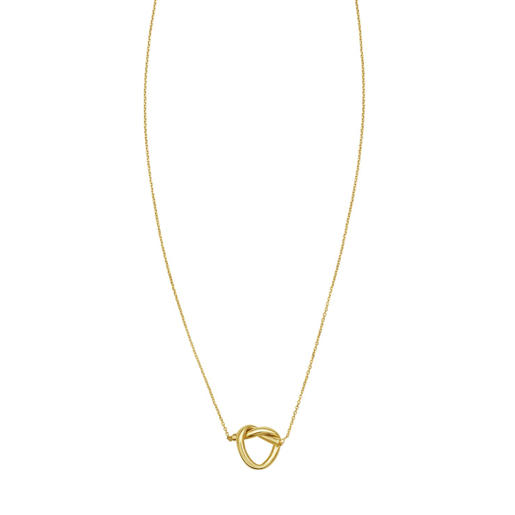 14K Love Knot Necklace