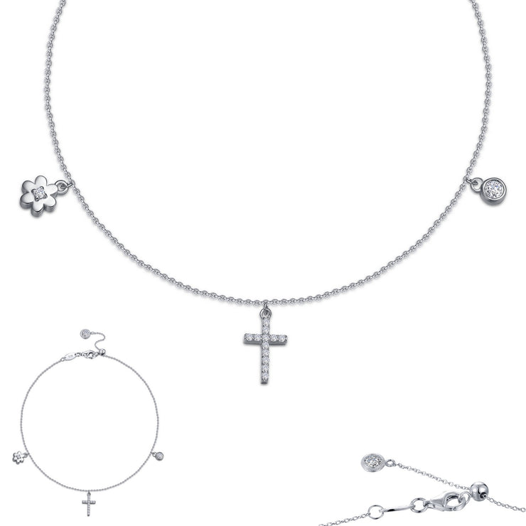 Station Anklet with Charms