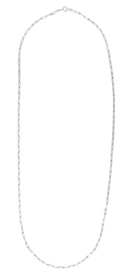 Silver 1.8mm Paperclip Chain
