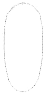 Silver 2.5mm Paperclip Chain