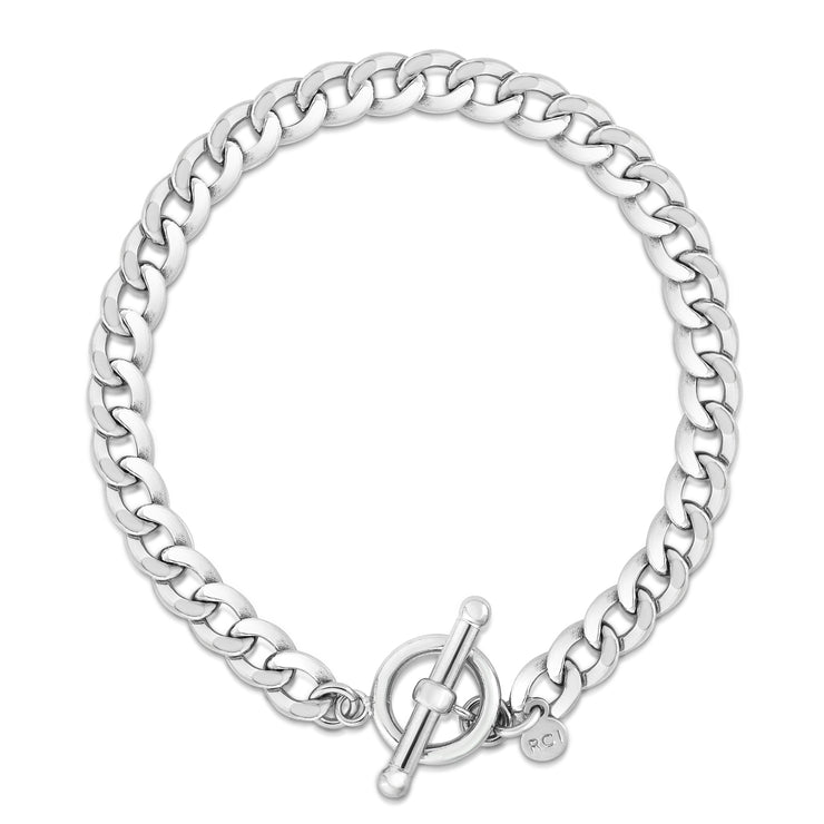 Silver La Gourmette Toggle Bracelet