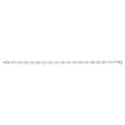 Silver 3.7mm Puffed Mariner Chain