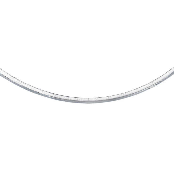 Silver 6mm Omega Chain