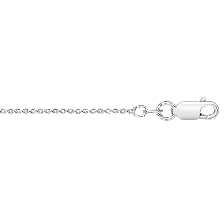 Silver 1.5mm Round Cable Chain