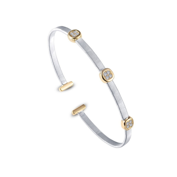 Open Cuff Station Bracelet