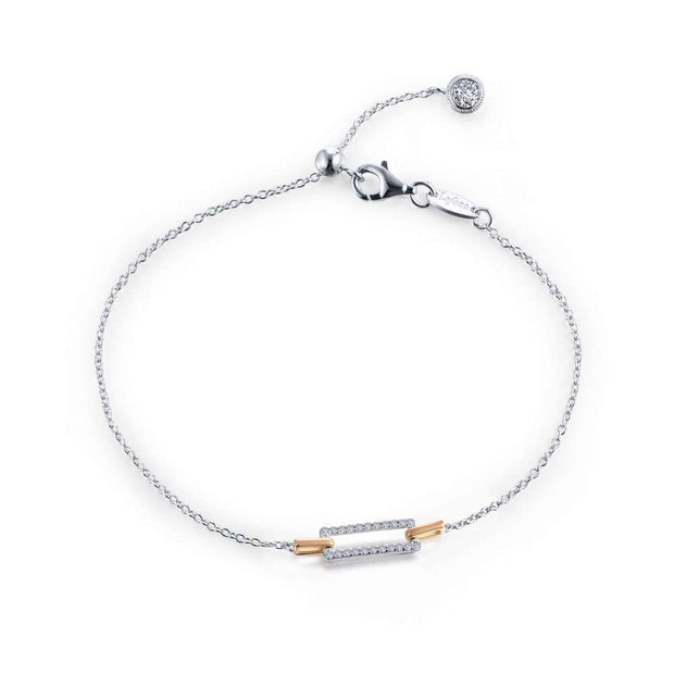 Open Rectangle Bracelet