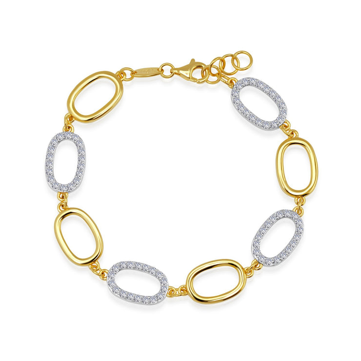 2-Tone Alternating Bracelet