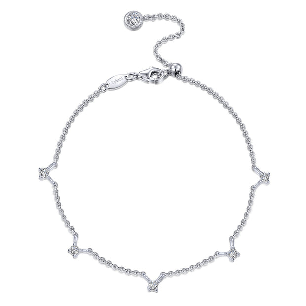 0.4 CTW Station Bracelet