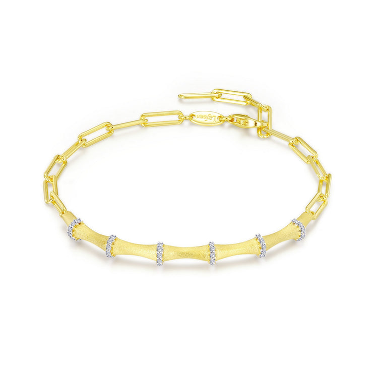 2-Tone Paperclip Bracelet