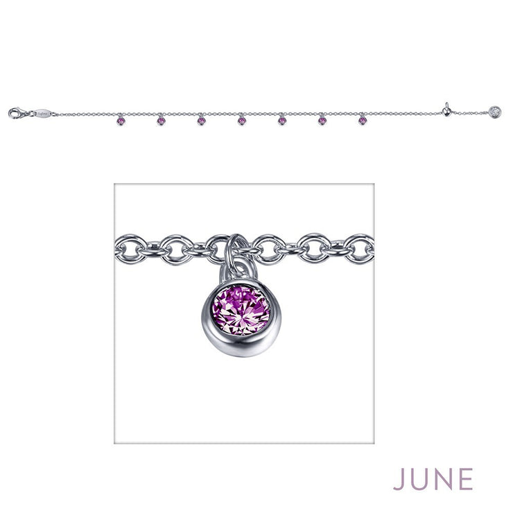 June Birthstone Bracelet