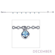 December Birthstone Bracelet