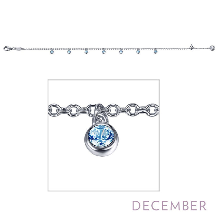 December Birthstone Bracelet