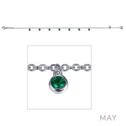 May Birthstone Bracelet
