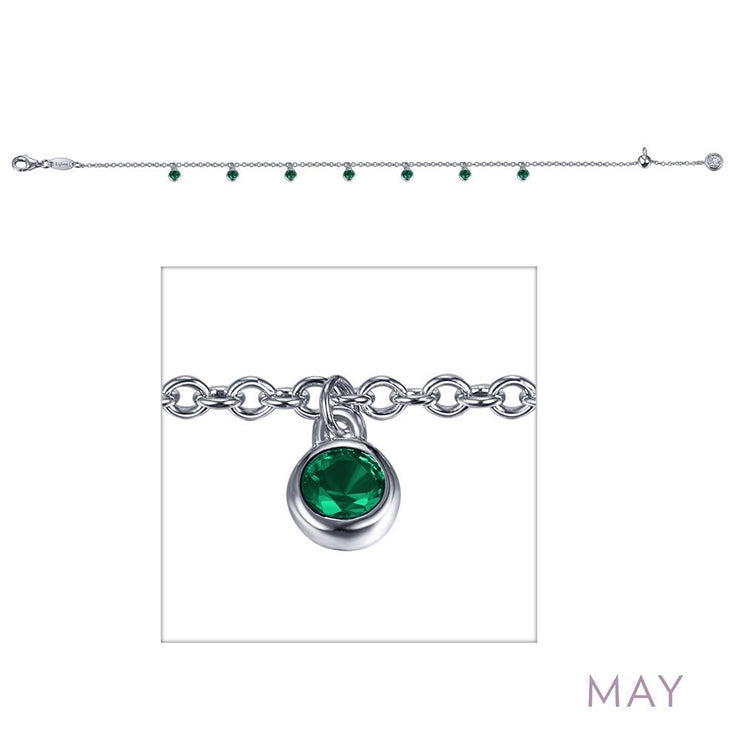 May Birthstone Bracelet