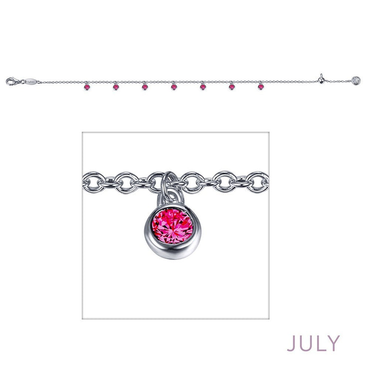 July Birthstone Bracelet