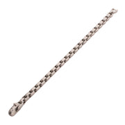 8mm Matte Finish Stainless Steel Bold Box Chain Bracelet