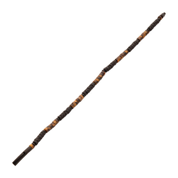 Magma Tiger (Tiger-eye / Lava) Heishi Bead Bracelet