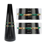 TerraFirm (Brown Jasper / Malachite) Heishi Bead Bracelet