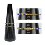 SkyWeaver (Hematite / Lapis Lazuli) Heishi Bead Bracelet