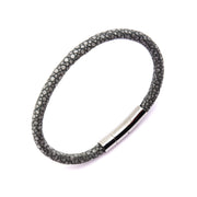 Grey Stingray Leather Bracelet
