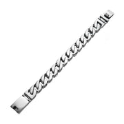 Matte Double Layer Curb Colossi Link and Chain Bracelets