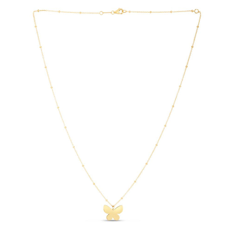 14K P??pillon Butterfly Necklace