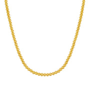 14K Gold 4mm Bead Chain