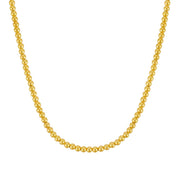 14K Gold 4mm Bead Chain