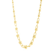 14K Graduated Jax Link Necklace