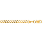 14K Gold 3.6mm Comfort Curb Chain