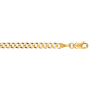 14K Gold 3.6mm Comfort Curb Chain