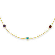 14K Gold Semi-Precious Necklace
