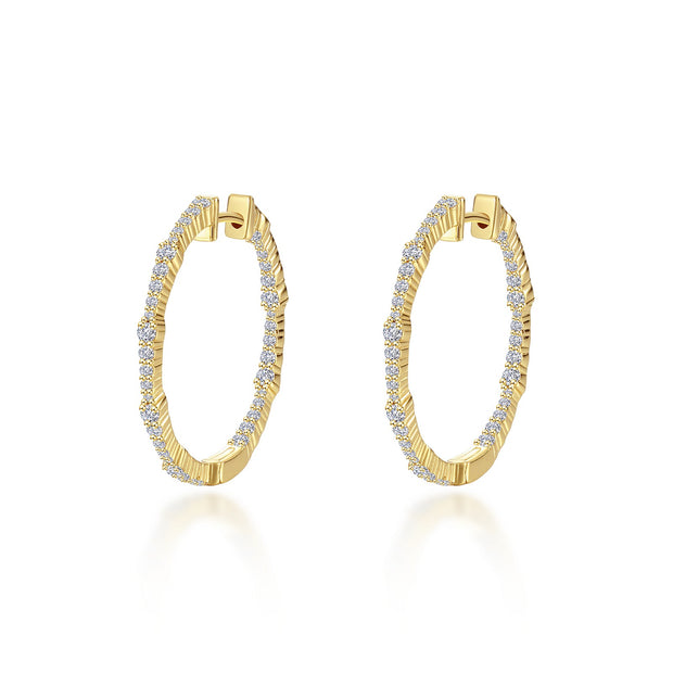 30 mm Hoop Earrings