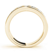 18K Yellow Gold 1/8 ct tw Diamond Wedding Ring