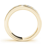 18K Yellow Gold 1/8 ct tw Diamond Wedding Ring