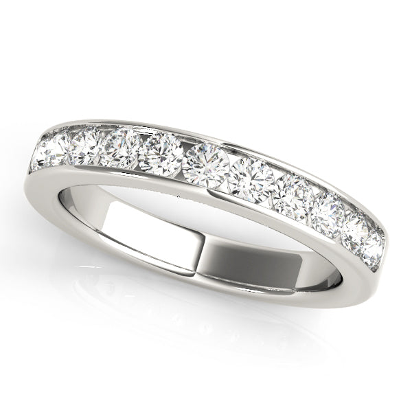 Platinum 1/5 ct tw Diamond Wedding Ring